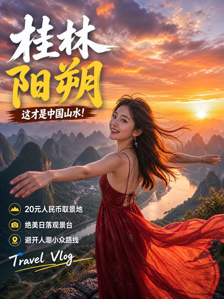 黄色仓库旅行视频-桂林阳朔旅行视频演示